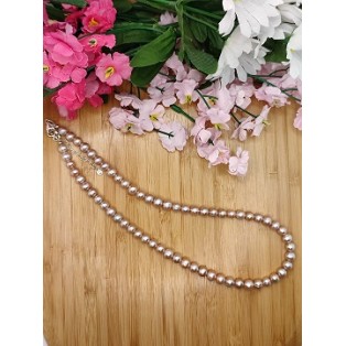 Natural Pink Freshwater Pearl Necklace